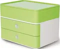 Produktbild: Schubladenbox HAN Allison Smart-Box Plus, 2 Schübe mit Trennwänden, Utensilienbox, stapelb., ABS-Kunststoff, grün 188099