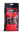 Produktbild: Weber Grill-Briketts (8kg Sack), für Lange und konstante Glut, ideal für längeres Grillen des Grillguts, 100% natürliches Holz, EU-Produkt, nachhaltig gewonnen, (1759180)