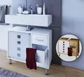 Produktbild: VCM® Waschtischunterschrank „Darola“ · Unterschrank Badschrank Schrank Badmöbel