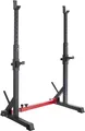 Produktbild: tectake® Squat Rack Apollo multifunktional bodenschonende Kunststoffkappen, inklusive 2 Aufnahmen für Hantelscheiben