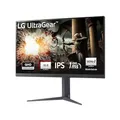 Produktbild: LG, 32 Zoll, Ultragear™ QHD Gaming IPS-Monitor, 32GS75QX-B.AEU, 2560 x 1440, 16:9, 1ms GtG, 180 Hz, HDR10, 400 cd/m² Helligkeit (typ.), NVIDIA G-Sync™ Compatible, AMD FreeSync™ - Grau