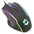 Produktbild: Speedlink DECUS NX RGB Gaming Maus, schwarz gummiert