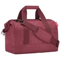 Produktbild: reisenthel Reisetasche allrounder M Kunstfaser twist maroon MS3104