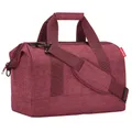 Produktbild: reisenthel® Reisetasche allrounder M Kunstfaser twist maroon MS3104