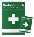 Produktbild: WM-Teamsport Erste-Hilfe-Set Verbandbuch Erste Hilfe - Heraustrennbare Seiten (Grün)