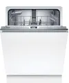 Produktbild: Bosch SMV4EAX28E, Serie 4, Smarter Geschirrspüler Vollintegriert 60 cm, Besteckkorb, Spülmaschine Made in Germany, besonders Leise, Extra Trocknen, Programmassistent, schneller sauberes Geschirr