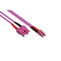 Produktbild: Patchkabel LWL Duplex OM4 (Multimode, 50/125) LC/SC, LSZH, austauschbare Polarität, 15m, Good Connections®