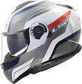 Produktbild: LS2 FF908 Strobe 2 Monza White Blue Red Gr.XL Motorradhelm Klapphelm