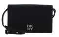 Produktbild: DKNY Etta Crossbody Wallet Umhängetasche Geldbörse Tasche Black / Silver schwarz