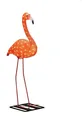 Produktbild: LED Acryl Flamingo stehend 48 Dioden bernsteinfarben außen 65cm 6272-803