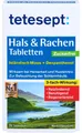 Produktbild: Tetesept Hals & Rachen Tabletten zuckerfrei zur Befeuchtung der Schleimhäute, 20 St. Tabletten