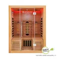 Produktbild: Artsauna Infrarotkabine Wärmekabine Helsinki 150 mit Dual-Technologie & Hemlockholz