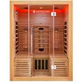 Produktbild: Artsauna Infrarotkabine Wärmekabine Helsinki 150 mit Dual Technologie und Hemlockholz