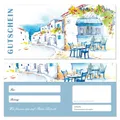Produktbild: 50 Geschenkgutscheine (Straßencafe-690) Gutscheine Reisen Urlaub Gastronomie