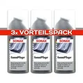 Produktbild: 3x Sonax Gummipfleger Schwammapplikator 100ml Kunststoff-Flasche