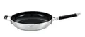 Produktbild: RÖSLE SILENCE PRO ProCeraPlus Bratpfanne Ø 32 cm, Antihaft & Robust - Hitzebeständig bis 260 °C, Keramikversiegelung, Edelstahl 18/10, Silberfarben/Schwarz, 60 x 33,5 x 9,7 cm