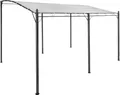 Produktbild: Primaster Anbaupavillon Pergola weiß Pavillon Vordach Sonnenschutz Terrassenpavi