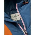 Produktbild: Passenger Damen Winterjacke Ocean 2.0 Recycled Insulated 1/2 Zip Jacket, Größe:L, Farben:dark denim/sunset orange - Blau - L