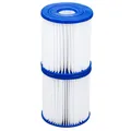 Produktbild: Filterkartusche Poolpflege Doppelpack 1.249 l/h Gr. I 10,6 x 13,6 cm