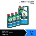 Produktbild: Castrol Magnatec Hybrid Motorenöl 0W-20 API SQ GF-7 5+3 Liter = 8 Liter