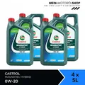 Produktbild: Castrol Magnatec Hybrid Motorenöl 0W-20 API SQ GF-7 4x5 Liter = 20 Liter
