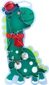 Produktbild: Sheepworld Ausstechform Sheepworld Ausstechformen Ausstecher-Set 3er Kinder Motiv Dino 51135, (Set bestehend aus 2 Ausstechern Dino und 1 Ausstecher Christbaum)