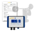 Produktbild: PCE Instruments Anemometer / Windwarngerät PCE-WSAC 50-211, Voralarm und Alarm Wetterstation