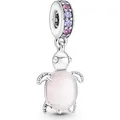 Produktbild: Pandora 798939C02 Momente - Muranoglas Rosa Meeresschildkröte - Hängende Bedel - Silber/Rosa