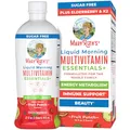 Produktbild: MaryRuth's, Liquid Morning Multivitamin Essentials+, 946ml, breites Spektrum an Vitaminen je Dosis, Erdbeergeschmack, Vegan, Glutenfrei, GMO frei