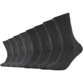 Produktbild: s.Oliver Socken essentials (8-Paar, 8 Paar) mit weichem Bund grau 39-42