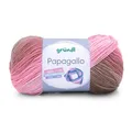 Produktbild: GRÜNDL WOLLE PAPAGALLO 100 GRAMM ROSA OLIVE NEU