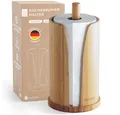 Produktbild: Exitoso Küchenrollenhalter BB Pole Küchenrolle, Küchentücher Stand Arbeitsplatte Bad Küche Büro Restaurant