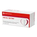 Produktbild: ALIUD PHARMA ASS AL 100 TAH, 100 Tabletten: zur Thrombozytenaggregationshemmung, mit Acetylsalicylsäure