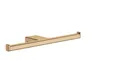 Produktbild: hansgrohe AddStoris Doppelpapierrollenhalter, 41748140, Farbe: Brushed Bronze