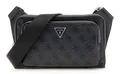 Produktbild: GUESS Milano Flat Bumbag Gürteltasche Black schwarz Neu