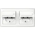 Produktbild: Gira SCHUKO KD+SET IP44+R. 2F RWS / GIRA 415803 STANDARD 55 415803