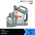 Produktbild: Shell Helix HX8 5W-30 ECT VW 507 00/504 00 MB 229.51 BMW 5+2 Liter = 7 Liter