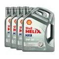 Produktbild: SHELL Helix HX8 5W-30 ECT Motorenöl MB 229.51, VW 507 00, MB 229.31, 4x5 Liter