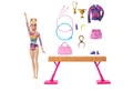 Produktbild: Mattel® Anziehpuppe Barbie Turnspaß-Spielset - Blonde bewegliche Puppe mit Schwebebalken