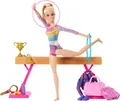Produktbild: Barbie Turnspaß -Spielset mit Schwebebalken und über 10 thematisch passenden Tei
