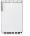 Produktbild: respekta 131100811300-11 Ilian Unterbaukühlschrank mit Gefrierfach, 49,5 cm breit, 82 L, Festtürtechnik, Regelbares Thermostat, LED Beleuchtung, weiß