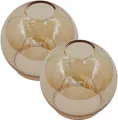 Produktbild: 2x E14 Lampenschirm Glas Lampe Pendellampe Spot Leselampe Leuchte Lampenglas