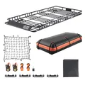 Produktbild: VEVOR Dachgepäckträger Dach Dachkorb Dachträger Gepäckkorb 2120x990x105mm