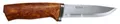 Produktbild: Helle Jagd-/Outdoormesser, Alden, Sandvik 12C27, rostfrei, Birkenholz-Griff, Lederscheide