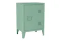 Produktbild: en.casa Nachtschrank (1-St) »Inari« mit Türgriff links Stahl 57 x 40 x 30 cm Pastellgrün