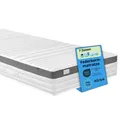 Produktbild: Bodyprotect – ergonomische 7-Zonen Taschenfederkernmatratze, 90 x 200 cm, H4, 21 cm hoch, orthopädisch