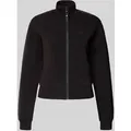 Produktbild: Guess Activewear Sweatjacke mit Label-Applikation Modell 'NEW ALLIE' in Black, Größe XS