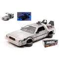 Produktbild: DE LOREAN BACK TO THE FUTURE II FLYING VERSION & LIGHTS 1:24 Jada Toys Movie -D-
