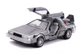 Produktbild: Jada Toys DeLorean Time Machine 1:24 Metallauto 1989 Grau Hollywood Rides 314685