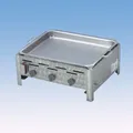 Produktbild: Gasgrill/Gastrobräter 3-flammig Komplett mit Rost und Pfanne